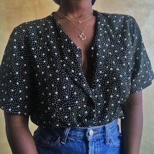 Vintage Floral blouse perfect for summer